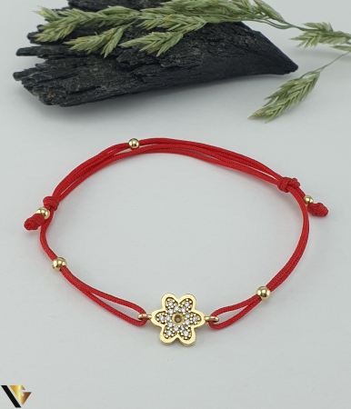 Bratari - Bratara Snur Textil, Aur 14k