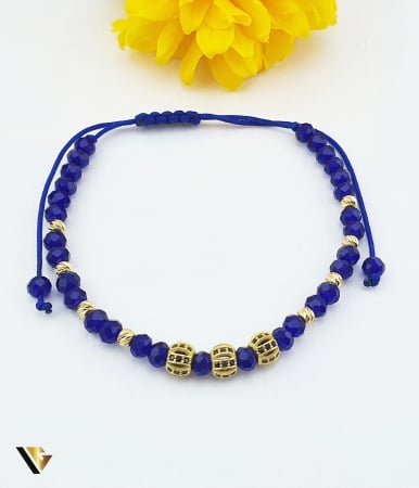 Bratari din aur - Bratara Snur Textil, Aur 14k