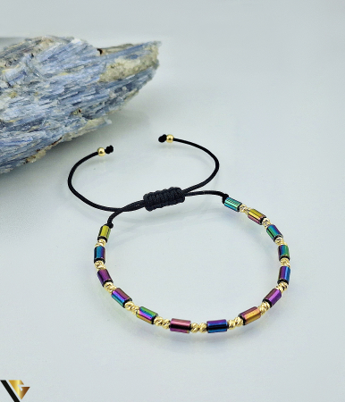 Bratari din aur - Bratara Snur Textil, Aur 14k