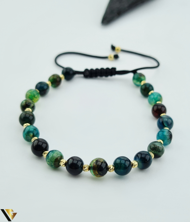 Bijuterii din aur - Bratara Snur Textil, Aur 14k