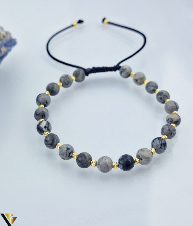 Bratari din aur - Bratara Snur Textil, Aur 14k