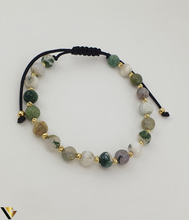Bratari din aur - Bratara Snur Textil, Aur 14k
