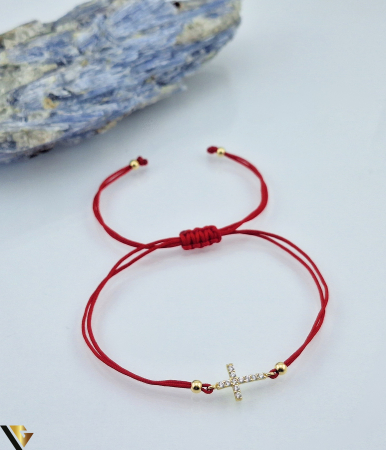 Bratari din aur - Bratara Snur Textil, Aur 14k