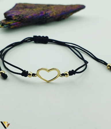 Bratari din aur - Bratara Snur Textil, Aur 14k