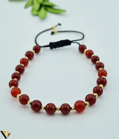 Bratari din aur - Bratara Snur Textil, Aur 14k