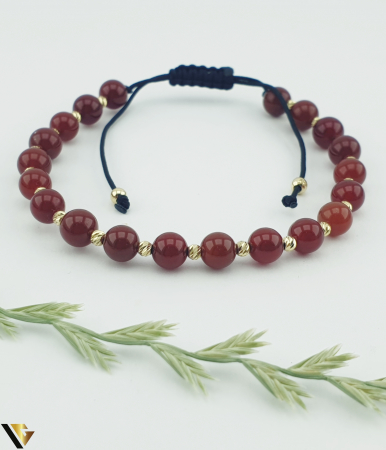 Bijuterii din aur - Bratara Snur Textil, Aur 14k