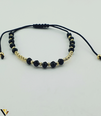 Bratari din aur - Bratara Snur Textil, Aur 14k