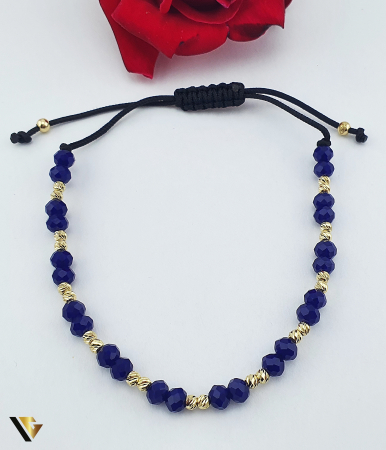 Bijuterii din aur - Bratara Snur Textil, Aur 14k