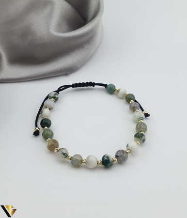 Bijuterii din aur - Bratara Snur Textil, Aur 14k