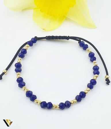 Bratari din aur - Bratara Snur Textil, Aur 14k