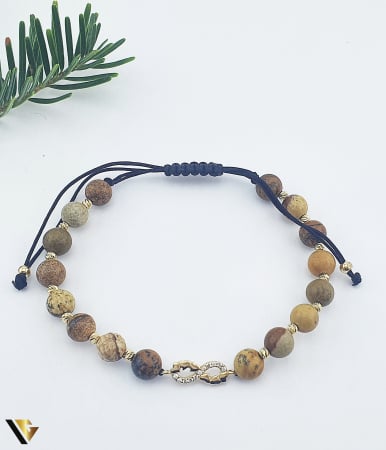 Bratari - Bratara Snur Textil, Aur 14k