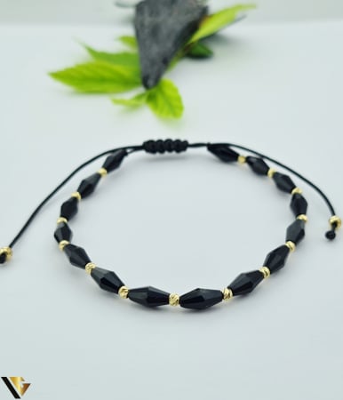 Bratari din aur - Bratara Snur Textil, Aur 14k