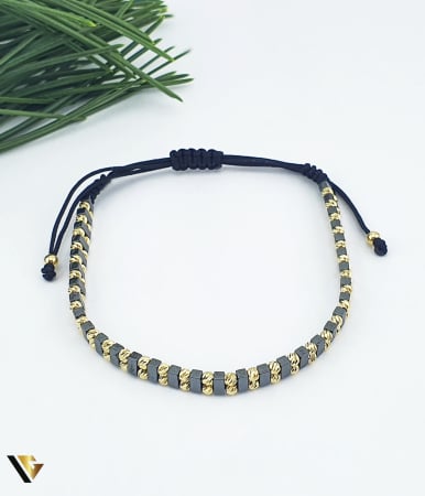 Bratari - Bratara Snur Textil, Aur 14k