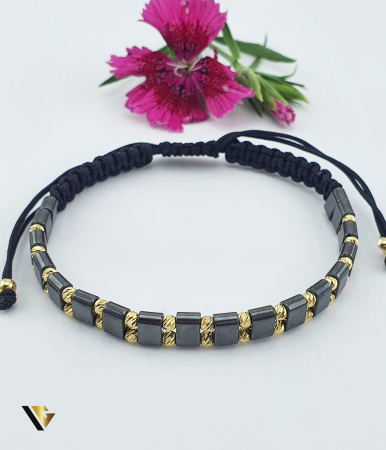 Bratari - Bratara Snur Textil, Aur 14k