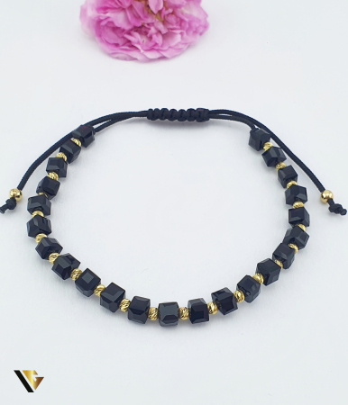 Bratari - Bratara Snur textil, Aur 14k