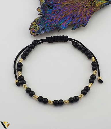 Bratari - Bratara Snur textil, Aur 14k