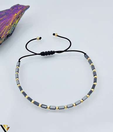 Bratari din aur - Bratara Snur Textil, Aur 14k