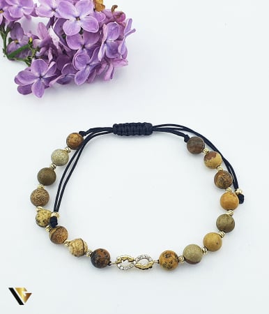 Bratari din aur - Bratara Snur Textil, Aur 14k
