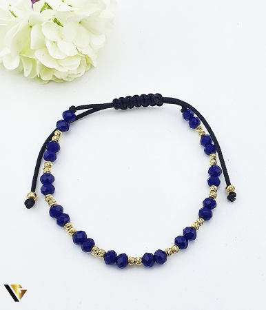 Bijuterii din aur - Bratara Snur Textil, Aur 14k