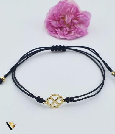 Bratari - Bratara Snur Textil, Aur 14k