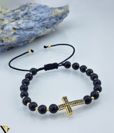 Bratari din aur - Bratara Snur Textil, Aur 14k