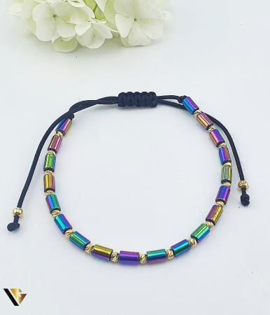 Bratari din aur - Bratara Snur Textil, Aur 14k