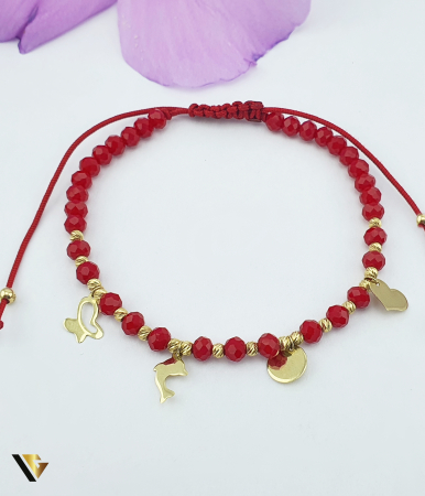 Bratari - Bratara Snur Textil, Aur 14k