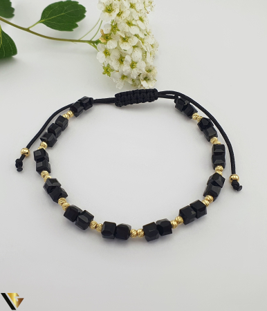 Bratari - Bratara Snur textil, Aur 14k