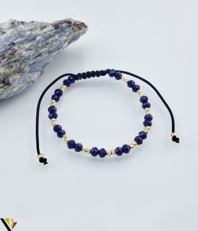 Bratari din aur - Bratara Snur Textil, Aur 14k
