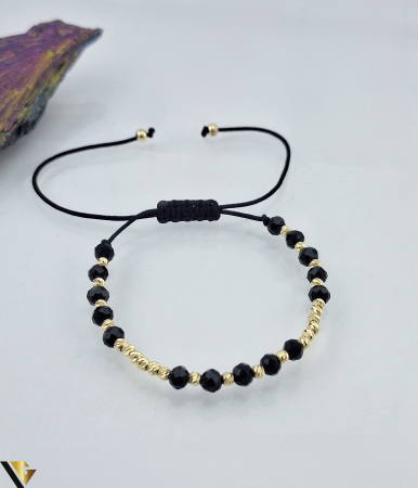 Bijuterii din aur - Bratara Snur Textil, Aur 14k