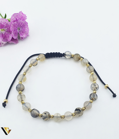 Bratari - Bratara Snur Textil, Aur 14k