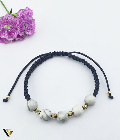 Bratari - Bratara Snur Textil, Aur 14k