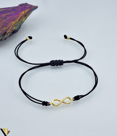 Bijuterii din aur - Bratara Snur Textil, Aur 14k