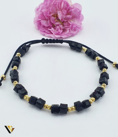Bratari - Bratara Snur Textil, Aur 14k