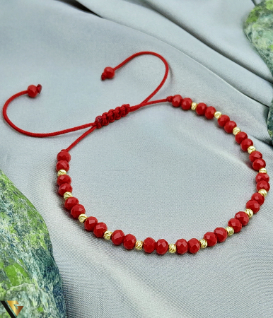 Bratari - Bratara Snur textil, Aur 14k