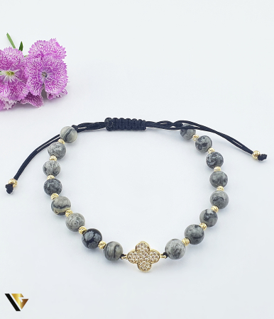 Bratari - Bratara Snur Textil, Aur 14k