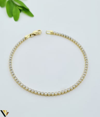 Bratari din aur - Bratara Tennis Aur 14k