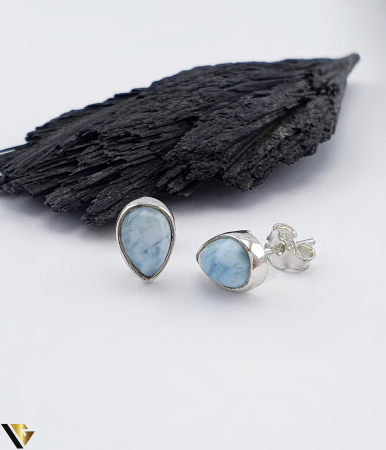 Cercei din argint - Cercei Argint 925 , Larimar
