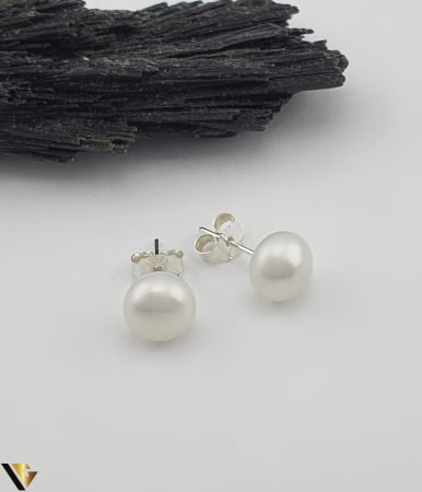 Bijuterii din argint - Cercei Argint 925, Perla