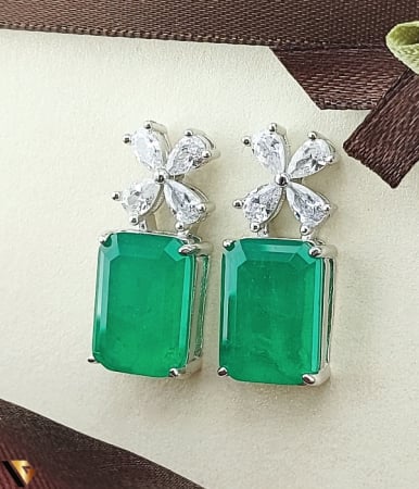 Cercei din argint - Cercei Argint 925, Paraiba