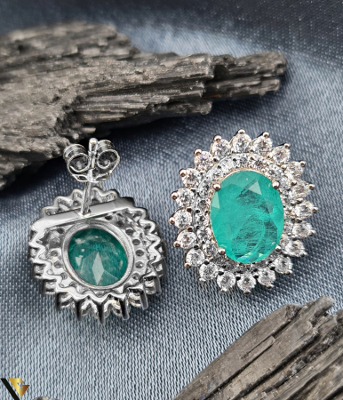 Cercei Argint 925, Paraiba [1]