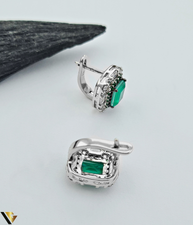 Cercei argint 925, Paraiba [1]