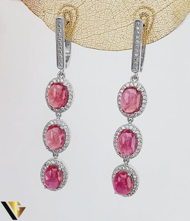 Bijuterii din argint - Cercei Argint 925, Spinel