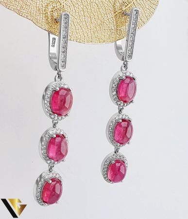 Cercei Argint 925, Spinel [1]