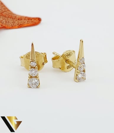 Bijuterii din aur - Cercei Aur 14k