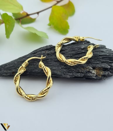 Bijuterii din aur - Cercei Aur 14k