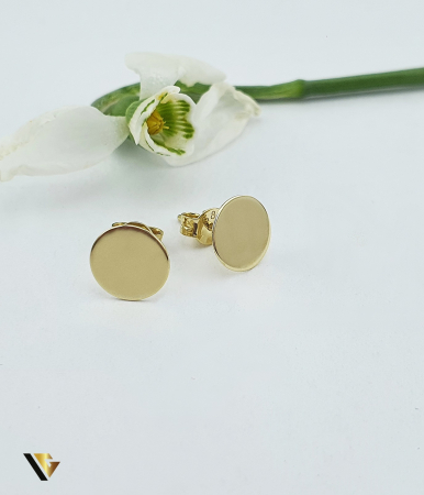 Bijuterii din aur - Cercei Aur 14k, Banut