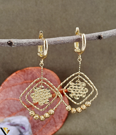 Cercei din aur - Cercei Aur 14k