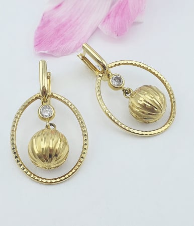 Bijuterii din aur - Cercei Aur 14k