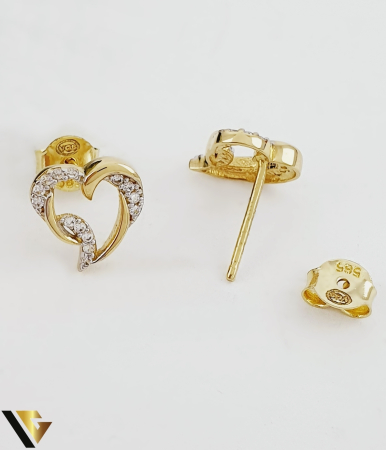 Cercei Aur 14k, Inima [1]